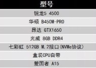 游戏笔记本电脑推荐配置有哪些？
