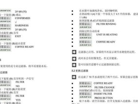 揭秘松下咖啡机故障代码的奥秘（故障代码解读及维修指南）