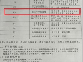 夏普热水器显示E3故障检修方法（夏普热水器出现E3故障的维修对策详解）