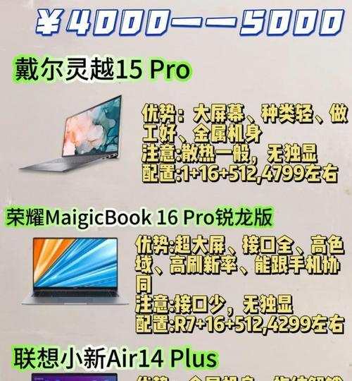 一万元预算买什么笔记本？性能与价格如何平衡？  第2张