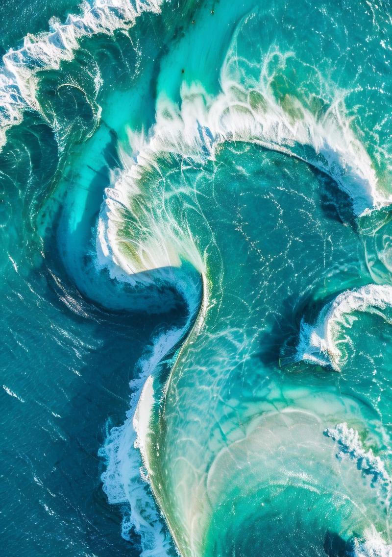 如何用手机拍摄远景海浪美景？  第3张