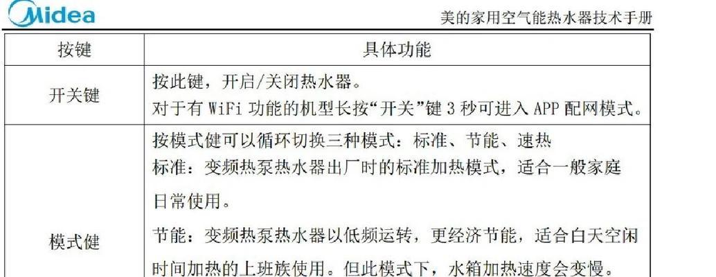 美的热水器温度怎么调节？调节方法是什么？  第2张